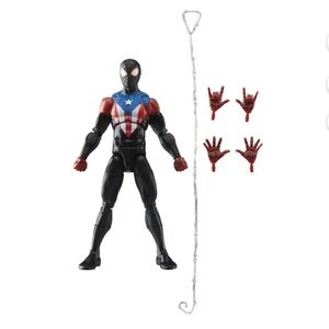 Marvel Legends Series Gamerverse Miles Morales Boricua Suit, 6" Spider-Man 2 new